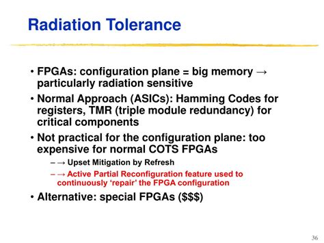 radiation tolerance vs rad hard